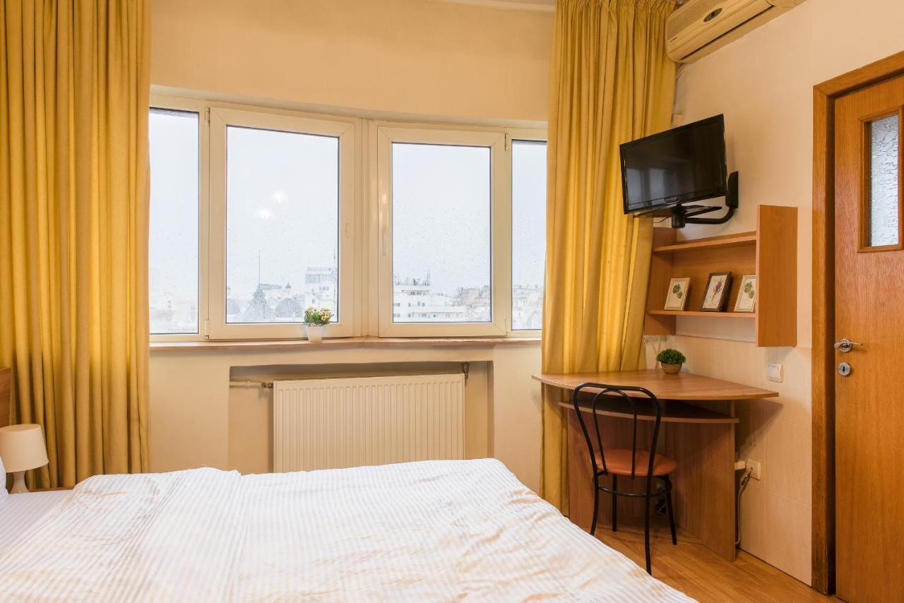 Downtown Studio Appartement Boekarest Buitenkant foto